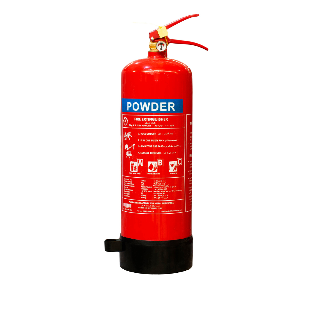 6 kg Dry Chemical Powder (DCP) Fire Extinguisher